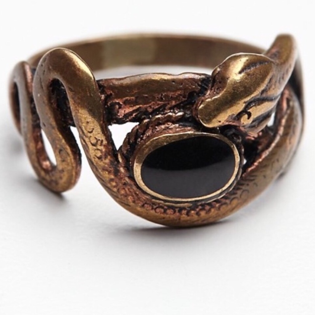 Free People Copper Coiled Snake Ring 18$